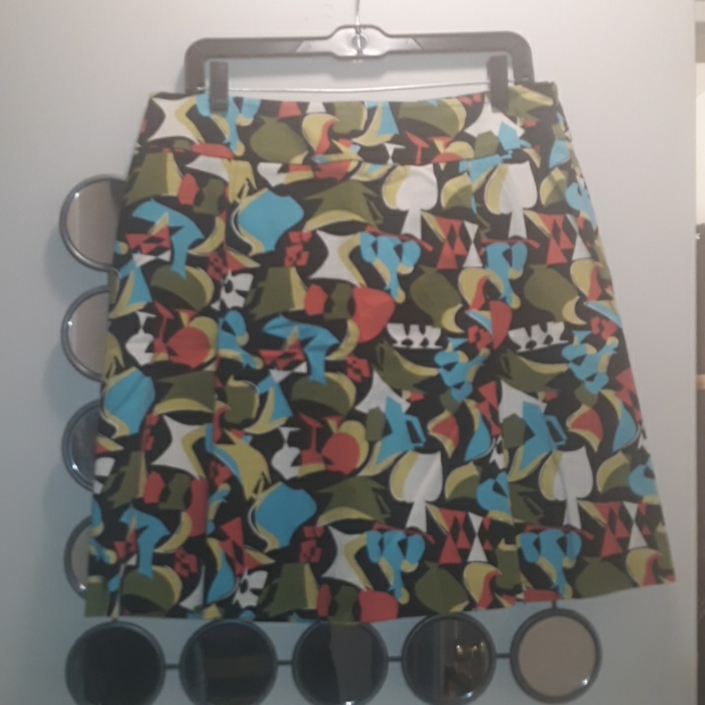 🌺TALBOTS MULTICOLORED SKIRT